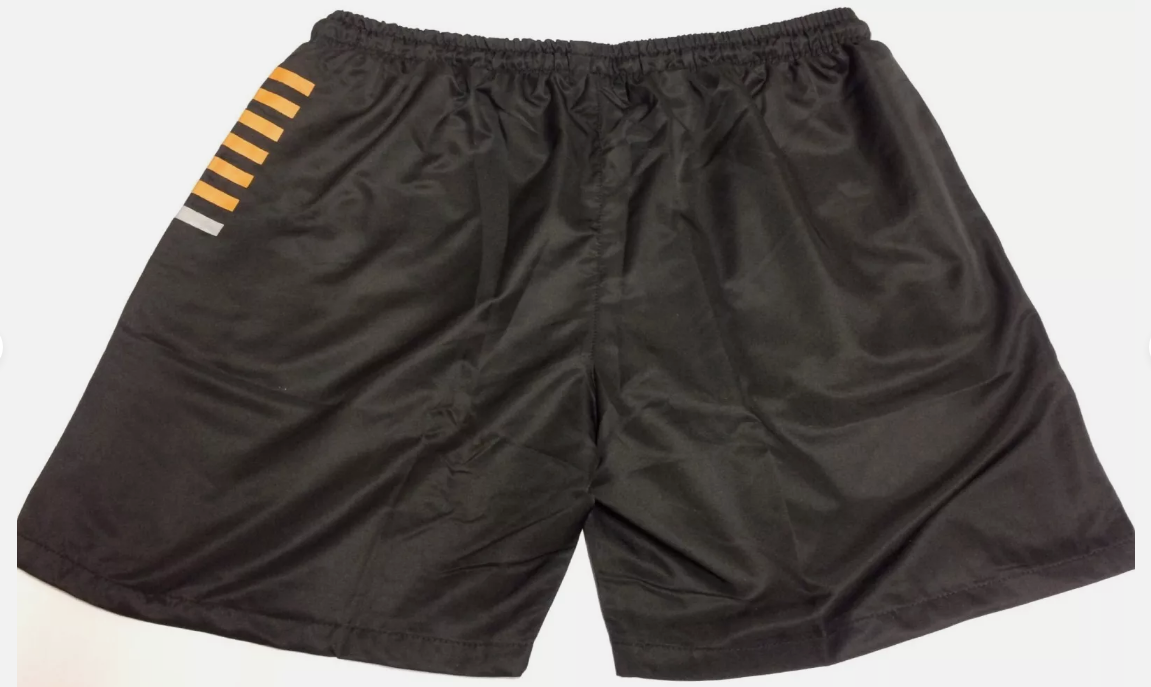EA7 GOLD LOGO SWIM SHORTS
