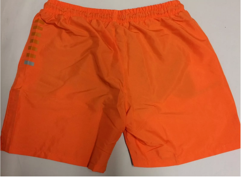 EA7 GOLD LOGO SWIM SHORTS