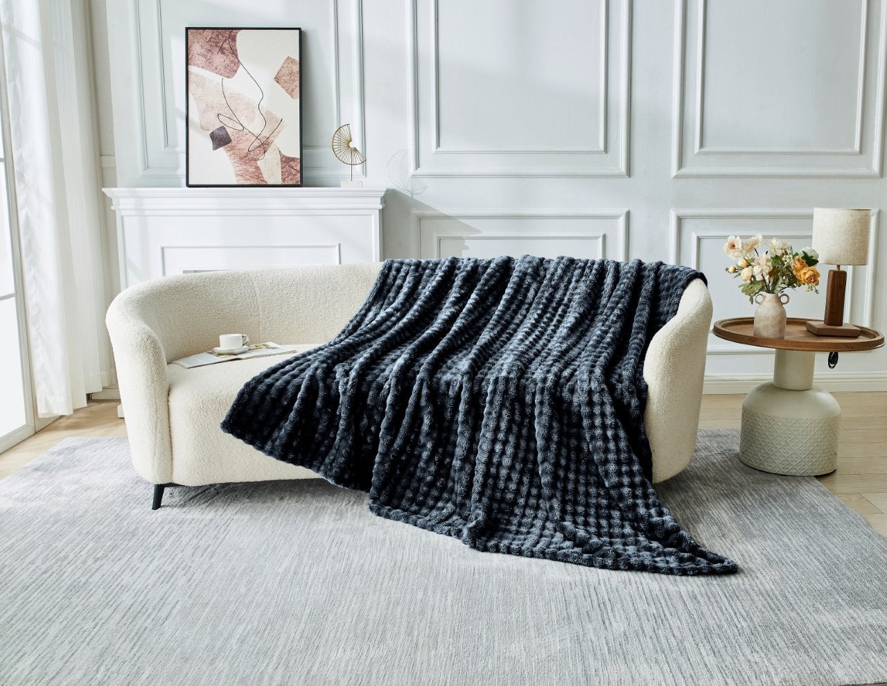 Bubble Jacquard Throws