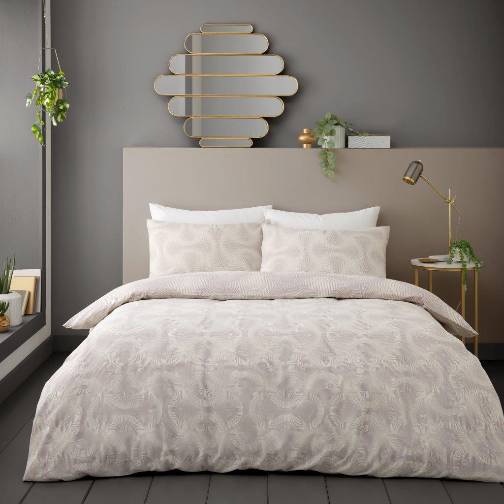 Danbury_Geo Pattern Reversible Duvet Set