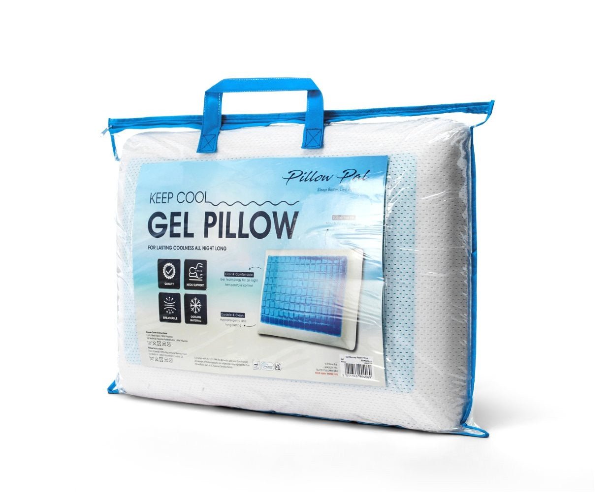 Gel Memory Foam Pillow