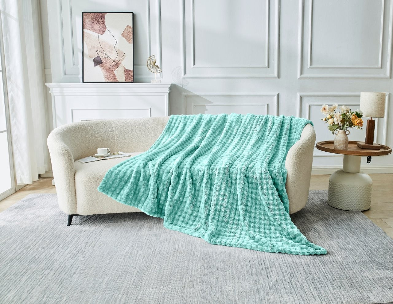Bubble Jacquard Throws