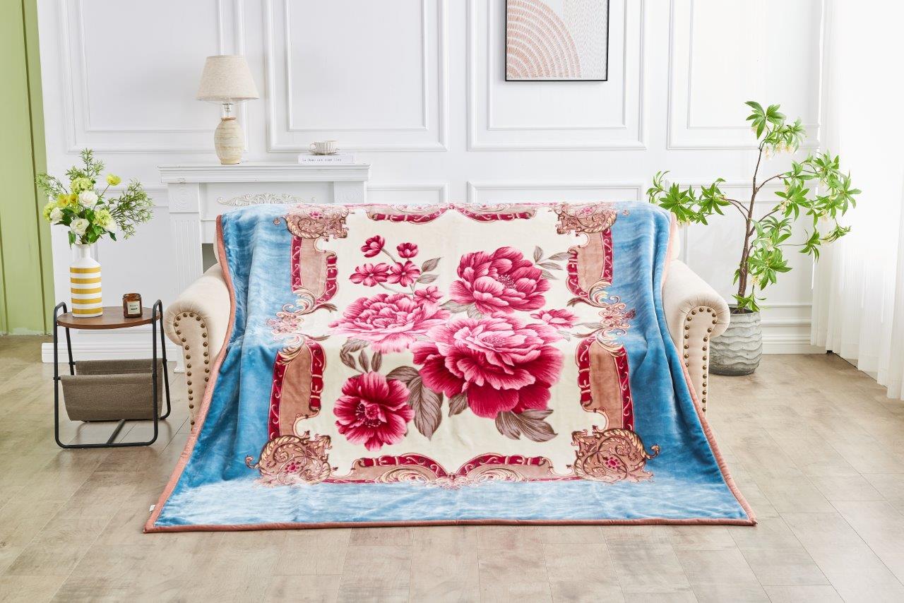 Cloudy Reversible heavy Blanket