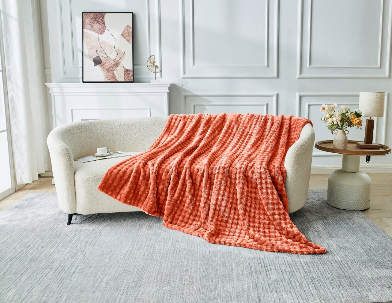 Bubble Jacquard Throws