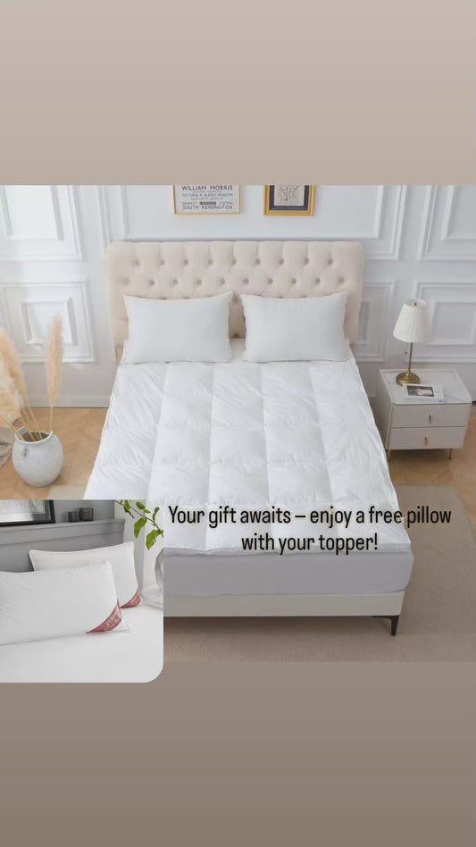 Goose Feather & Down 5 cm Mattress Topper