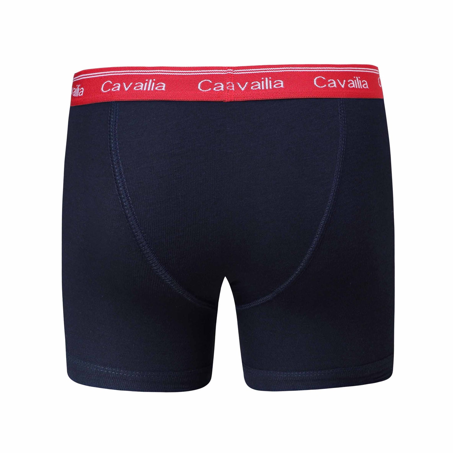3 PK MENS CAVAILIA RED ELASTIC BOXER SHORTS