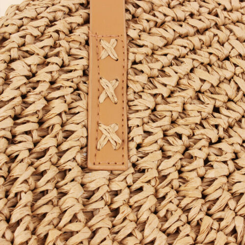 Summer Beach Tote Straw Bag