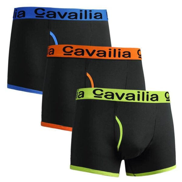 3 PACK MENS CFRONT BOXER SHORTS