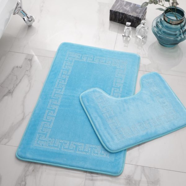 Greek Bath Mat Set