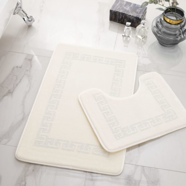 Greek Bath Mat Set