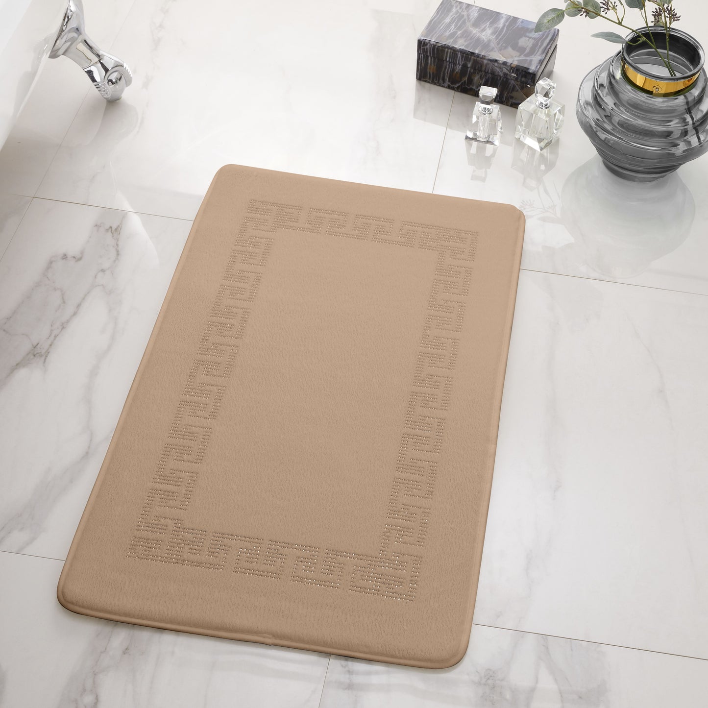 Greek Bath Mat Set