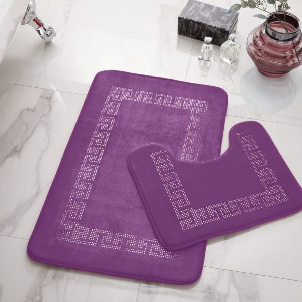 Greek Bath Mat Set