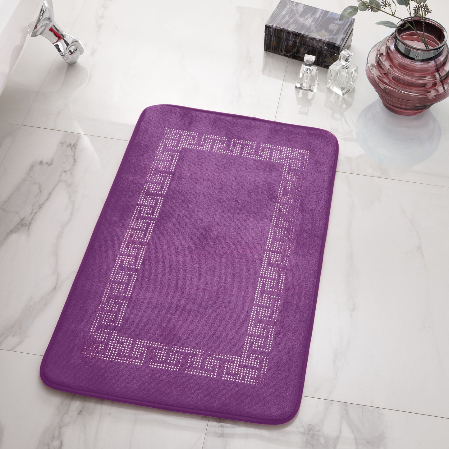 Greek Bath Mat Set