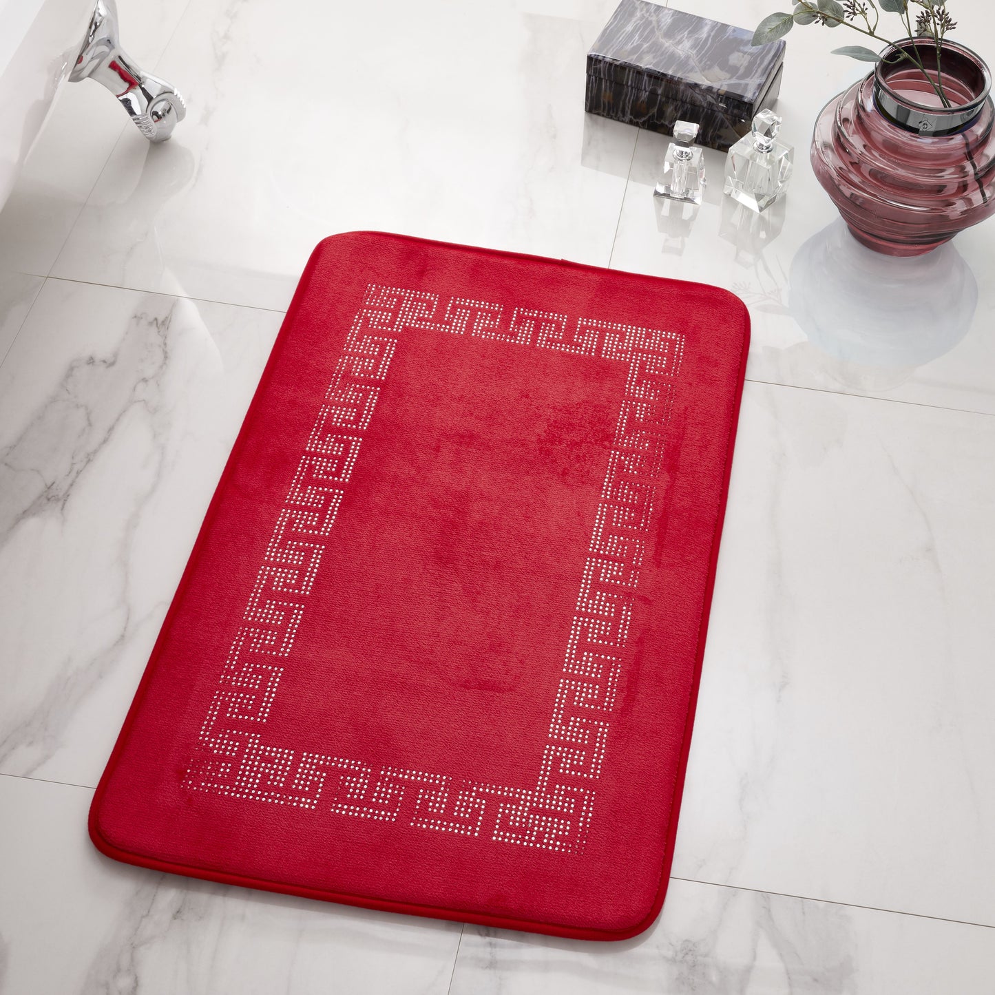 Greek Bath Mat Set