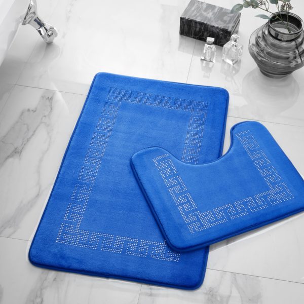 Greek Bath Mat Set