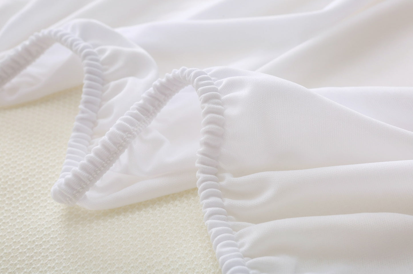 Fleecy under blanket.