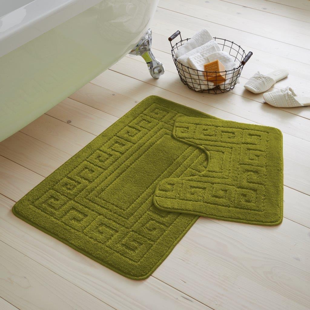 Greek Bath Mat Set