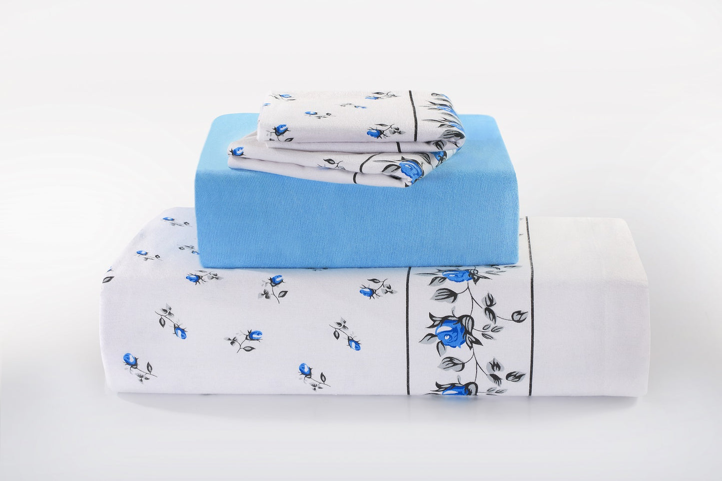Luxury Thermal Rose Bud Flannelette.