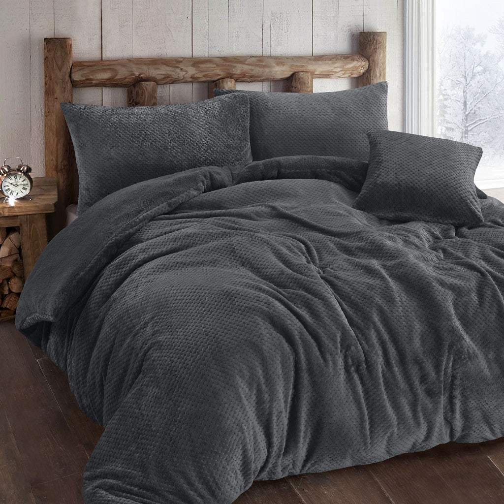 Waffle Teddy duvet set