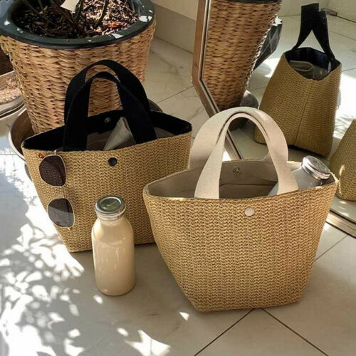 Woven Summer Rattan Bag