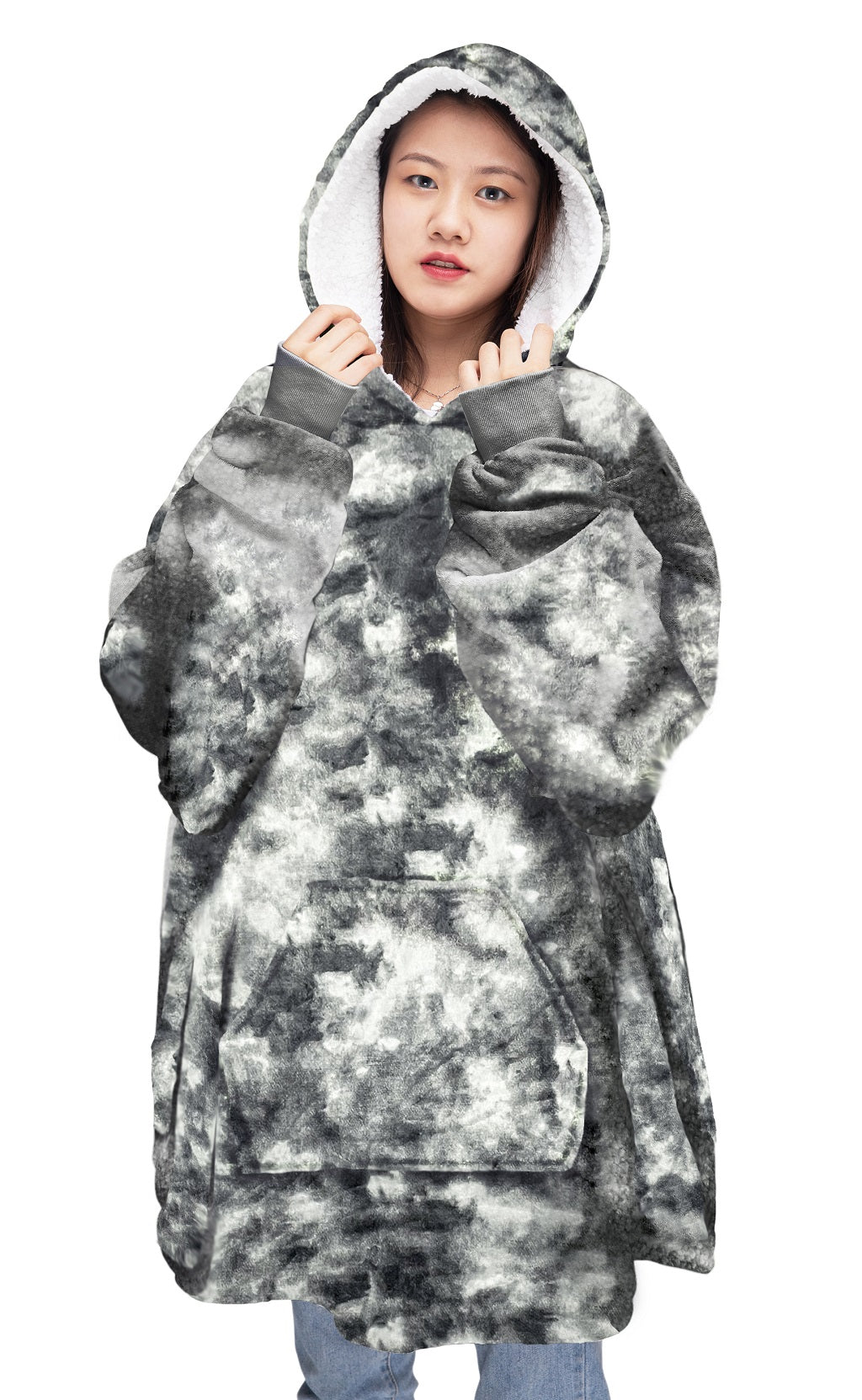 Oversized hoodies, one size.