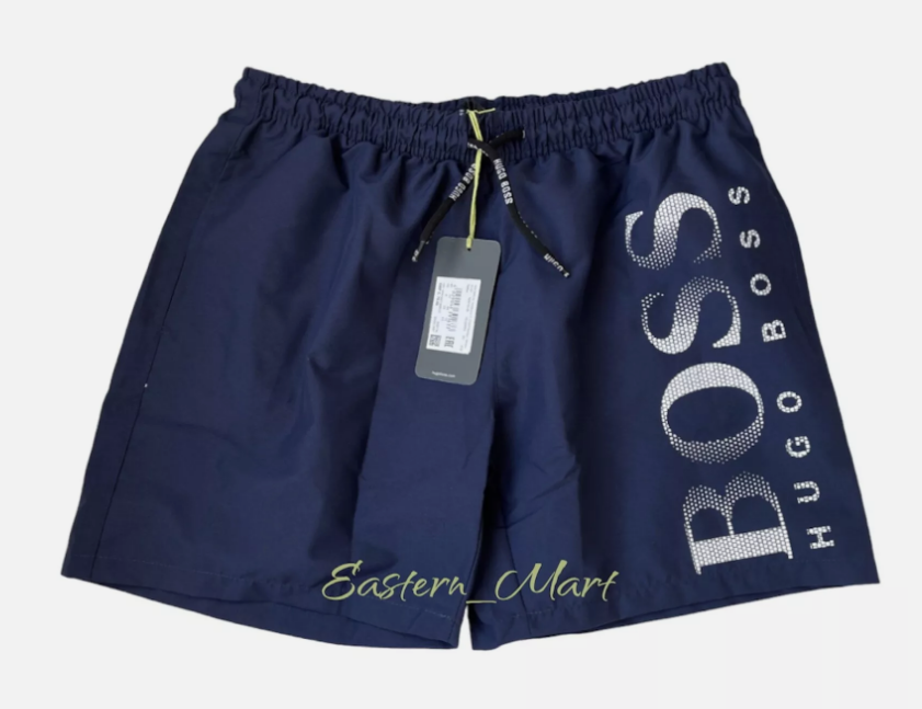 Mens hugo boss swim shorts sales