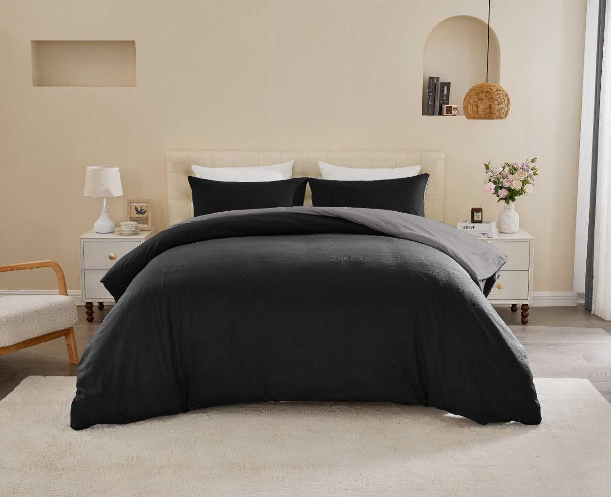 Soft Touch Reversible duvet set