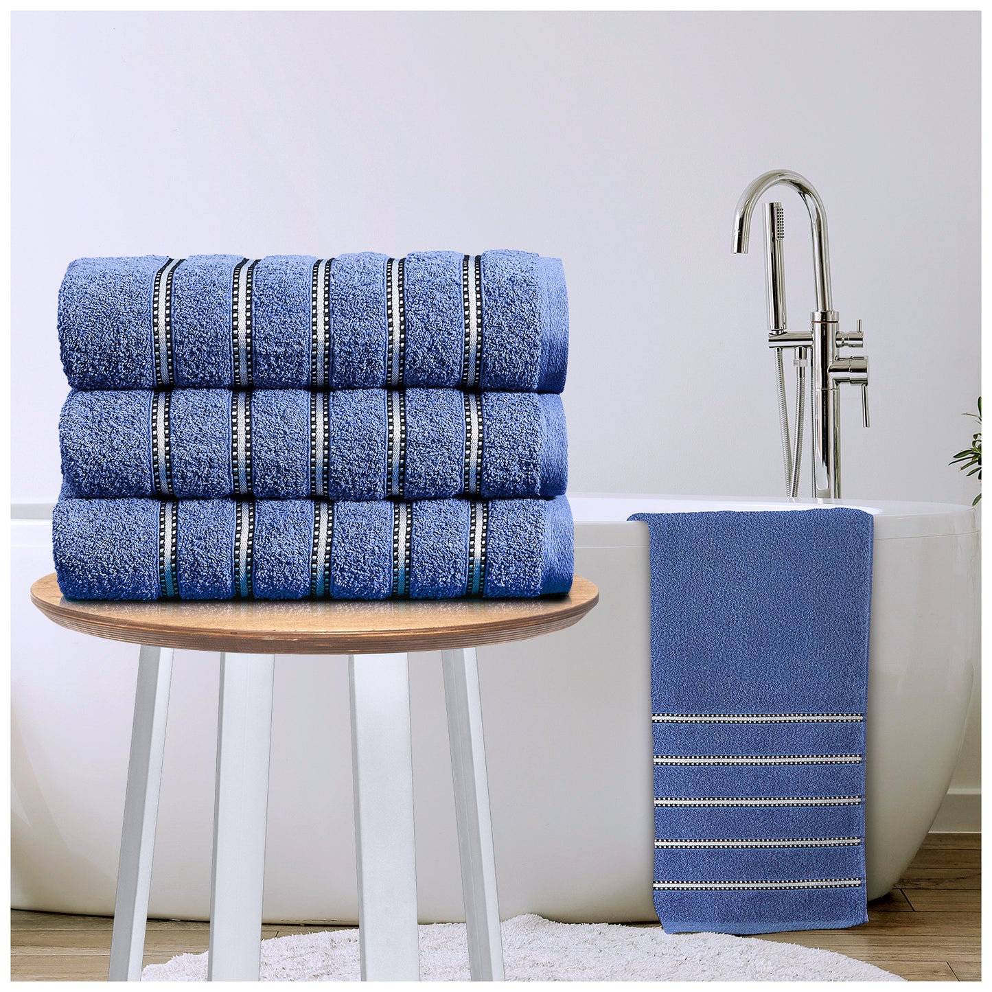 Bromley Stripe towel