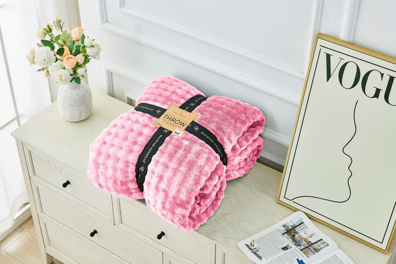 Bubble Jacquard Throws