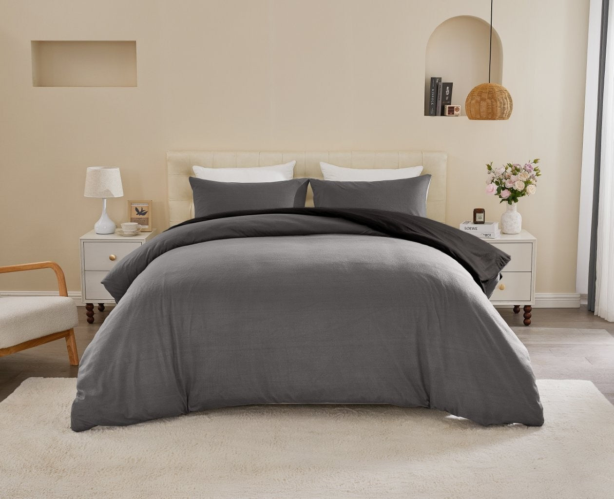 Soft Touch Reversible duvet set