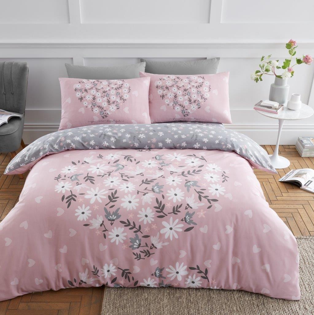 Ditsy_Heart Duvet Set