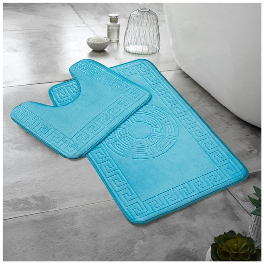 Greek embossed Bath set