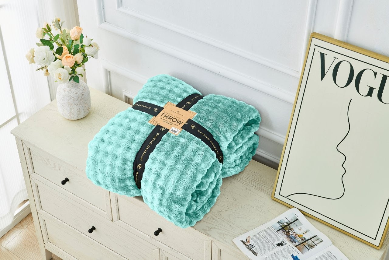 Bubble Jacquard Throws