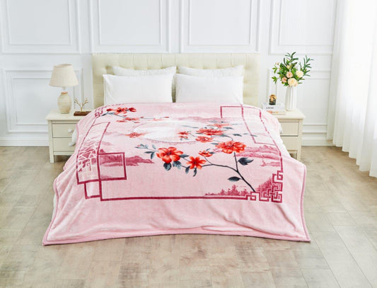 Cloudy Reversible heavy Blanket