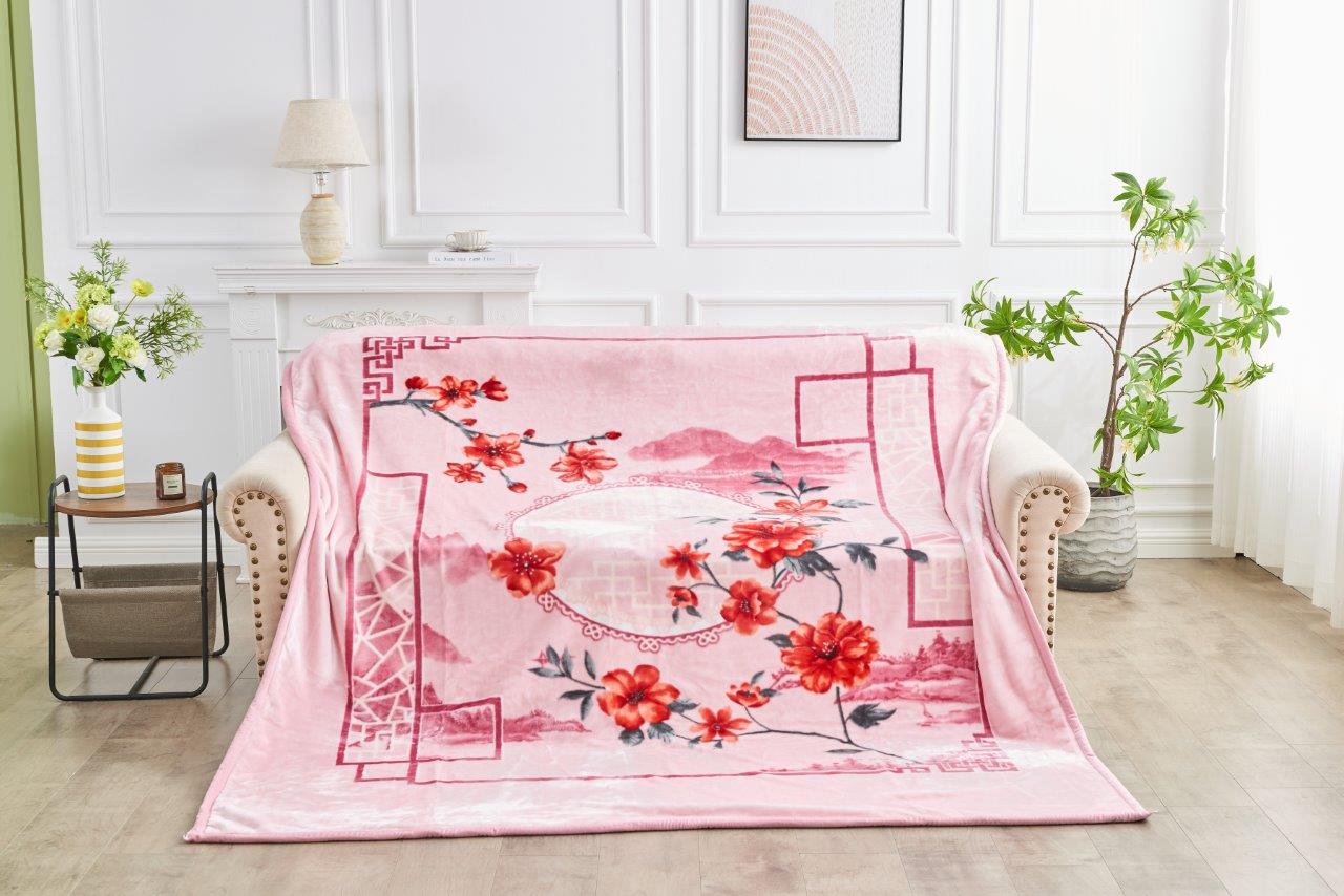 Cloudy Reversible heavy Blanket