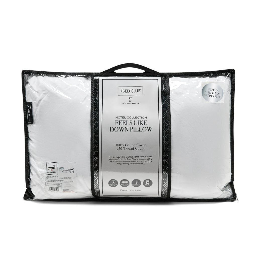 Microfibre Pillow Hotel Quality Soft Medium & Firm Pillows