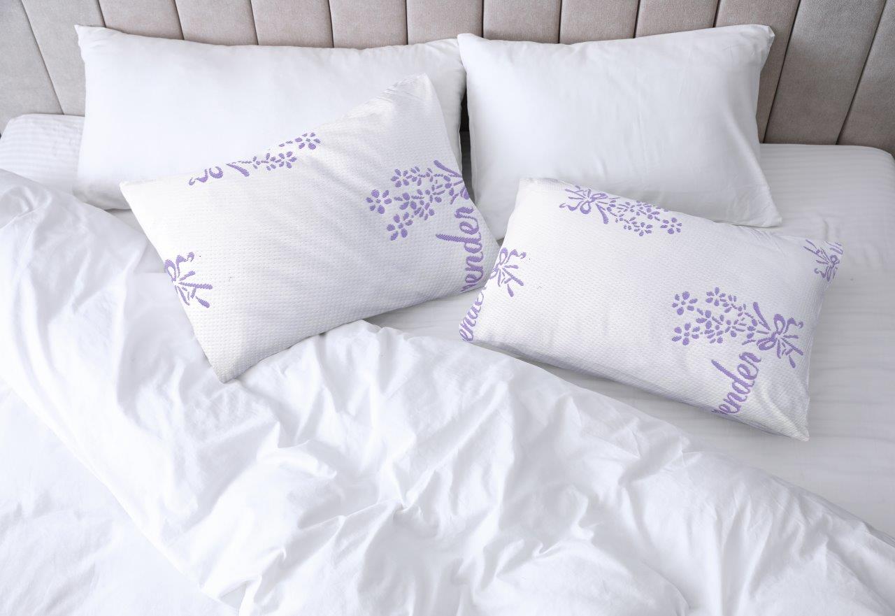 Memory foam on sale lavender pillow