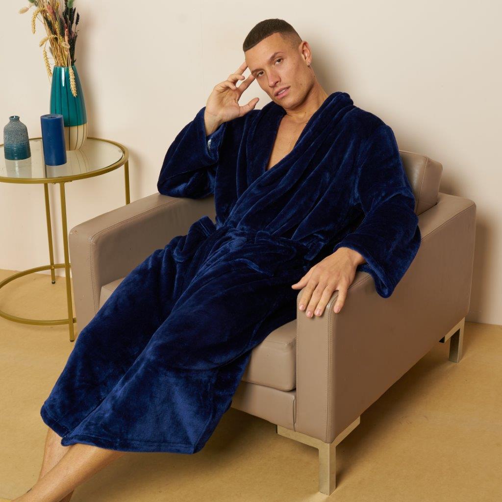 Mens Flannel Bathrobes – The Egyptian Cotton