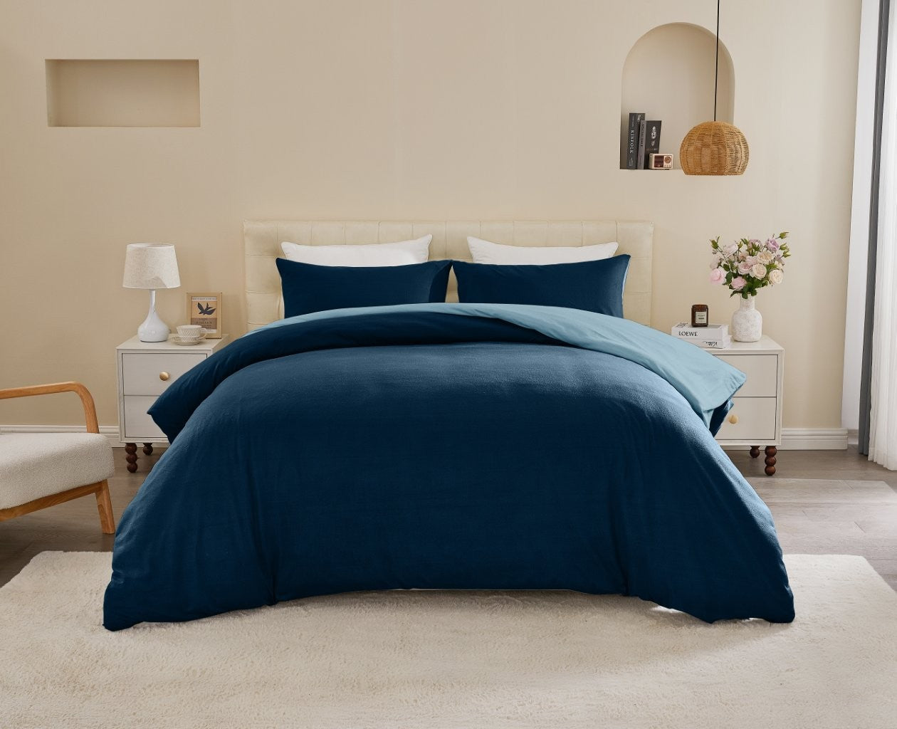 Soft Touch Reversible duvet set