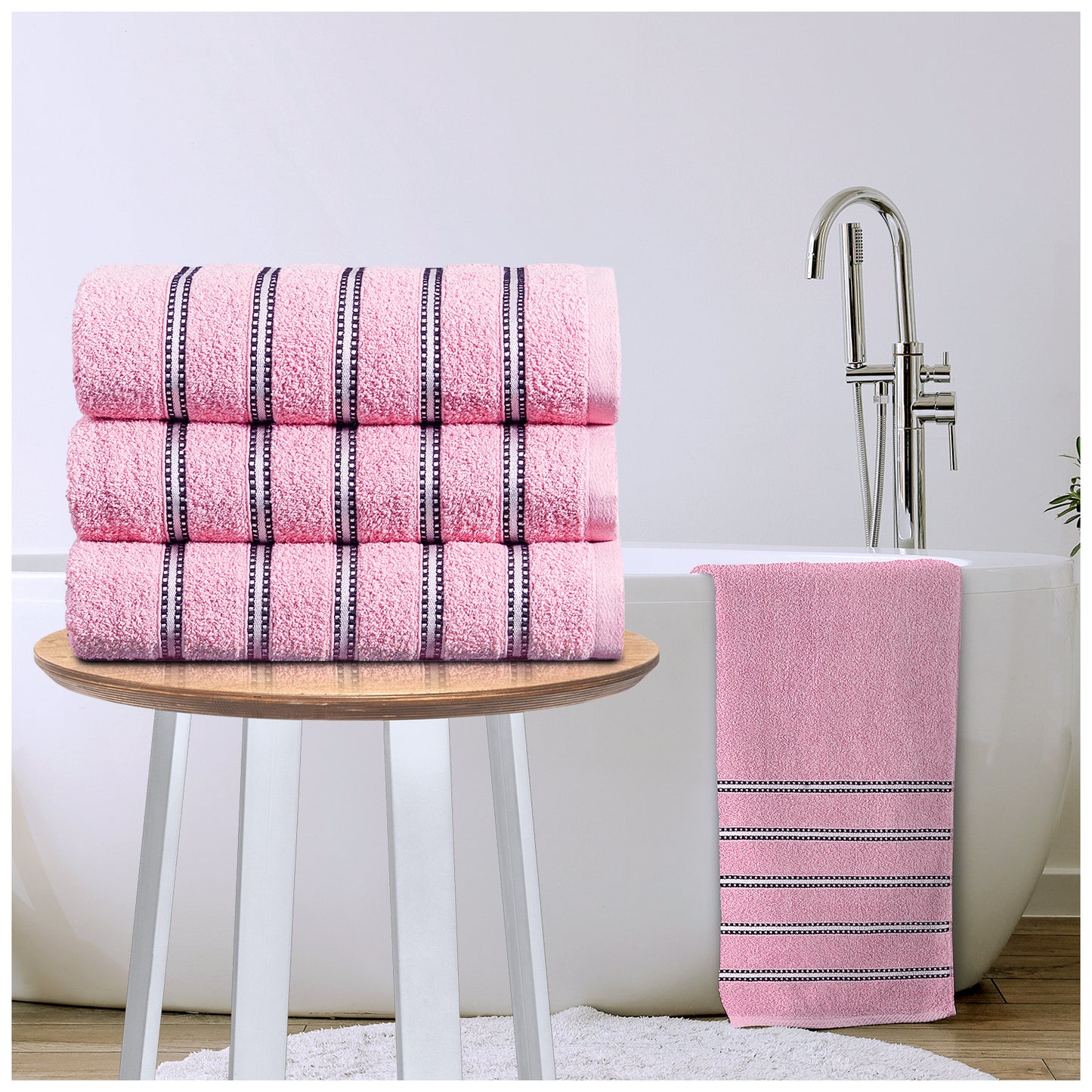Bromley Stripe towel