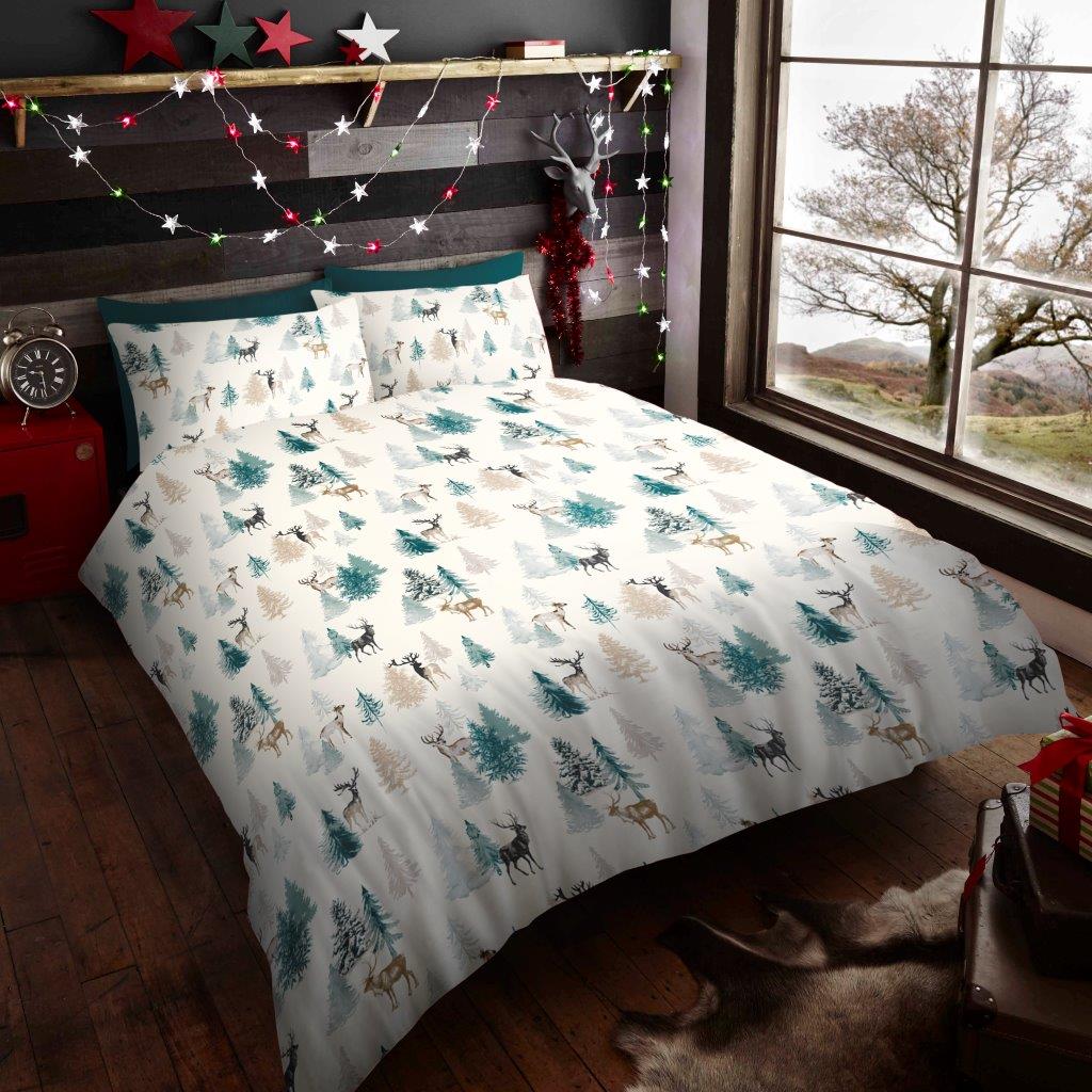 Microfiber Xmas duvet sets The Egyptian Cotton