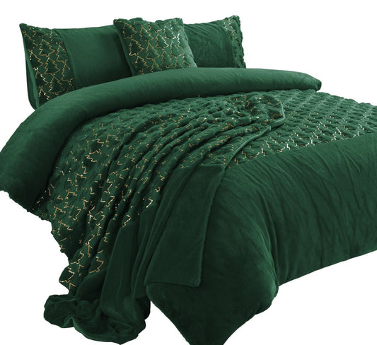 Xmas Tree Teddy Duvet Set