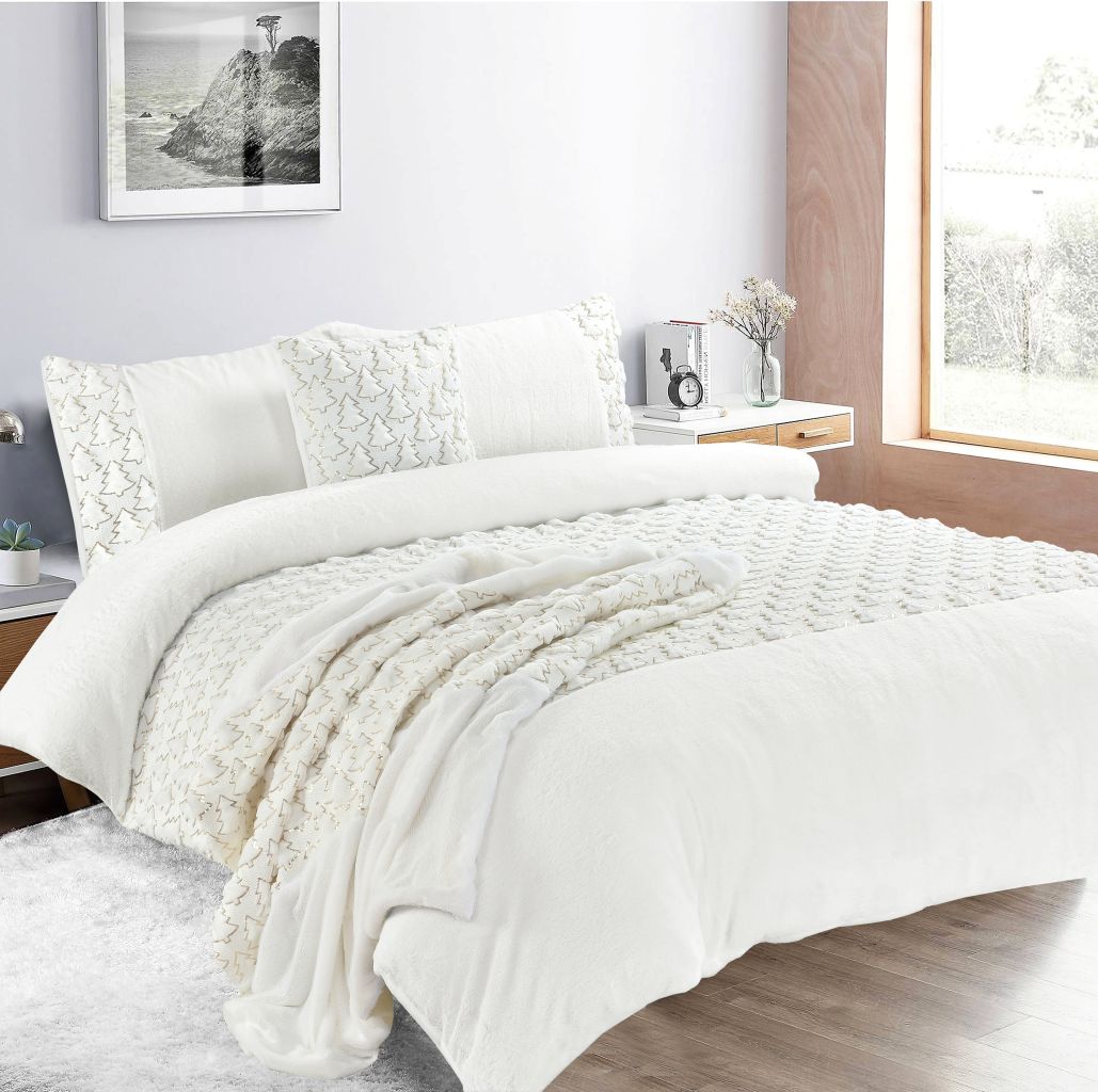 Xmas Tree Teddy Duvet Set