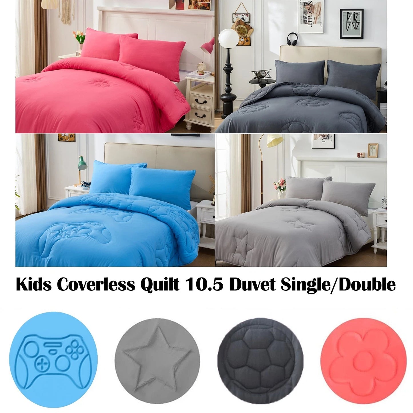 Kids Coverless 10.5 tog Quilts