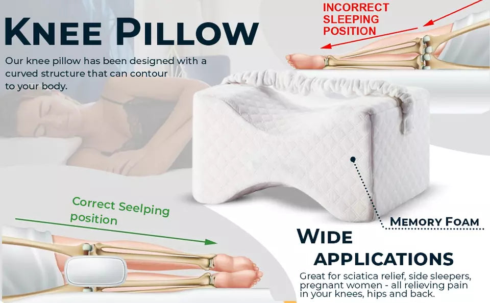 Memory Foam Knee Pillow