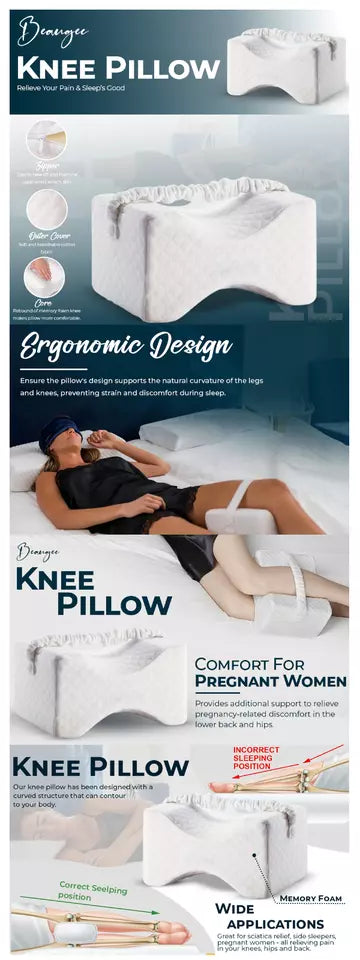 Memory Foam Knee Pillow