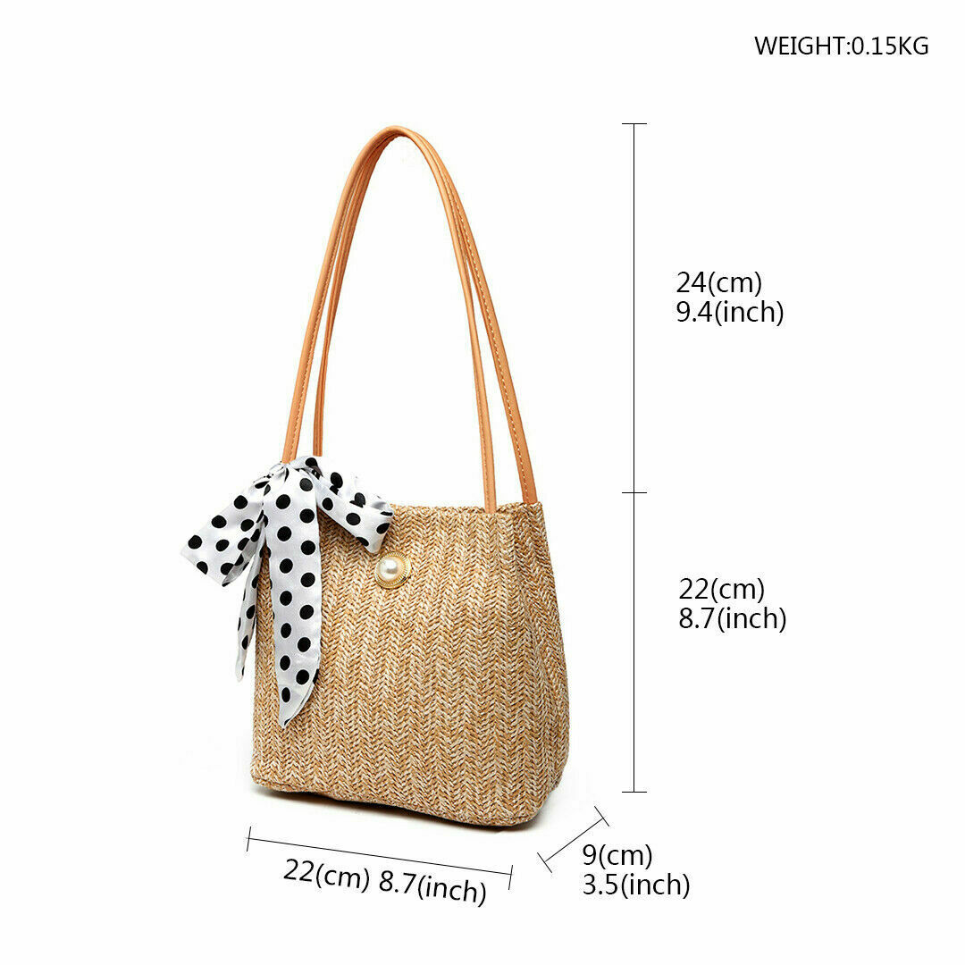 Wonderful Straw Bag - The Egyptian Cotton